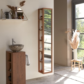 Twig - Solid walnut column - right